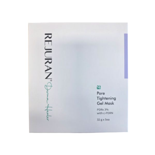 Rejuran Derma Healer Pore Tightening Gel Mask Pore Refining Hydrating Mask 5 Sheets