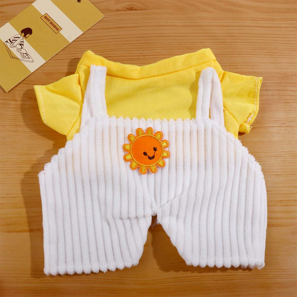 Plush Toy Animal Dolls Ducks Doll Clothes Yellow Duck Clothes Plush Doll Clothes LaLafanfan Clothes