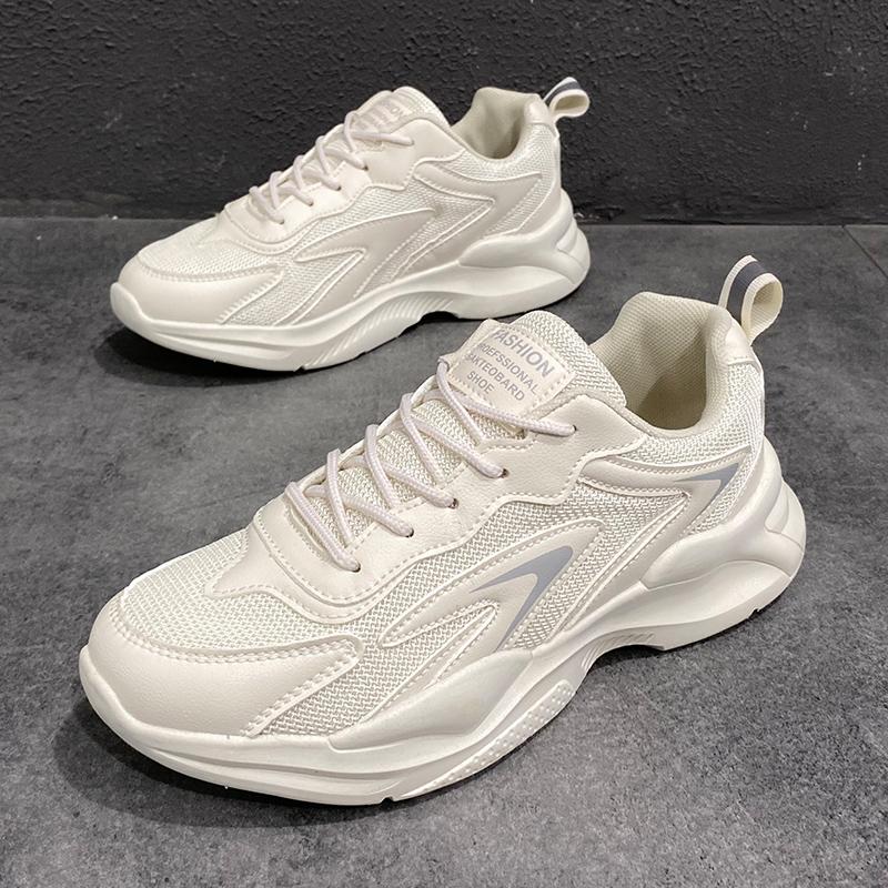 Fashion Breathable Running Sneakers Mesh Men Casual Shoes Comfortable Men Sports Shoes Lightweight Soft Anti-slip Walking Shoes