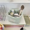 Fabric Storage Basket,Desk Organization - Decorative Open-Top Organizer Basket (No Lid) for, Shelf Baskets, Valentine's Day gift