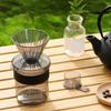 Grinder Dripper Set Portable Camping Essential Easy Disassembly Cleaning AS