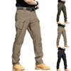 Men's Quick Dry Work Cargo Pants Lightweight Waterproof Outdoor Fishing  Camping Cargo Work Pants With 10 Pockets