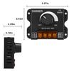 Manual Knob Dimmer Controller DC 12V-24V 30A For Single Color LED Strip Lights