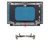 Laptop top cover for Dell G15 5510 5511 5515 5520 screen back case front bezel frame shell hinge 08MNTR 0019D4 09M9JH