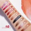 Lila Roter Lippenstift Glitzer Metallischer Lippenstift Hohe Pigmentierung Perlmutt Diamant Matt Lippenstift Nicht an Tasse haftend Langanhaltender Lippenlack Lipgloss