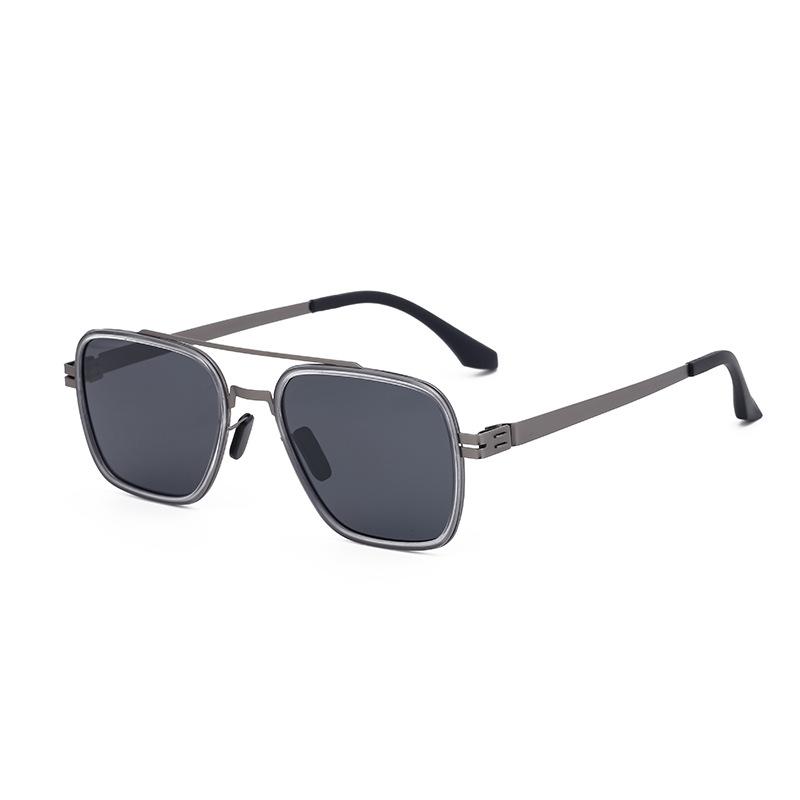 JYL TS Men's Polarized - Metal-Temple Anti-Glare Sun Protection MY-ZTT004