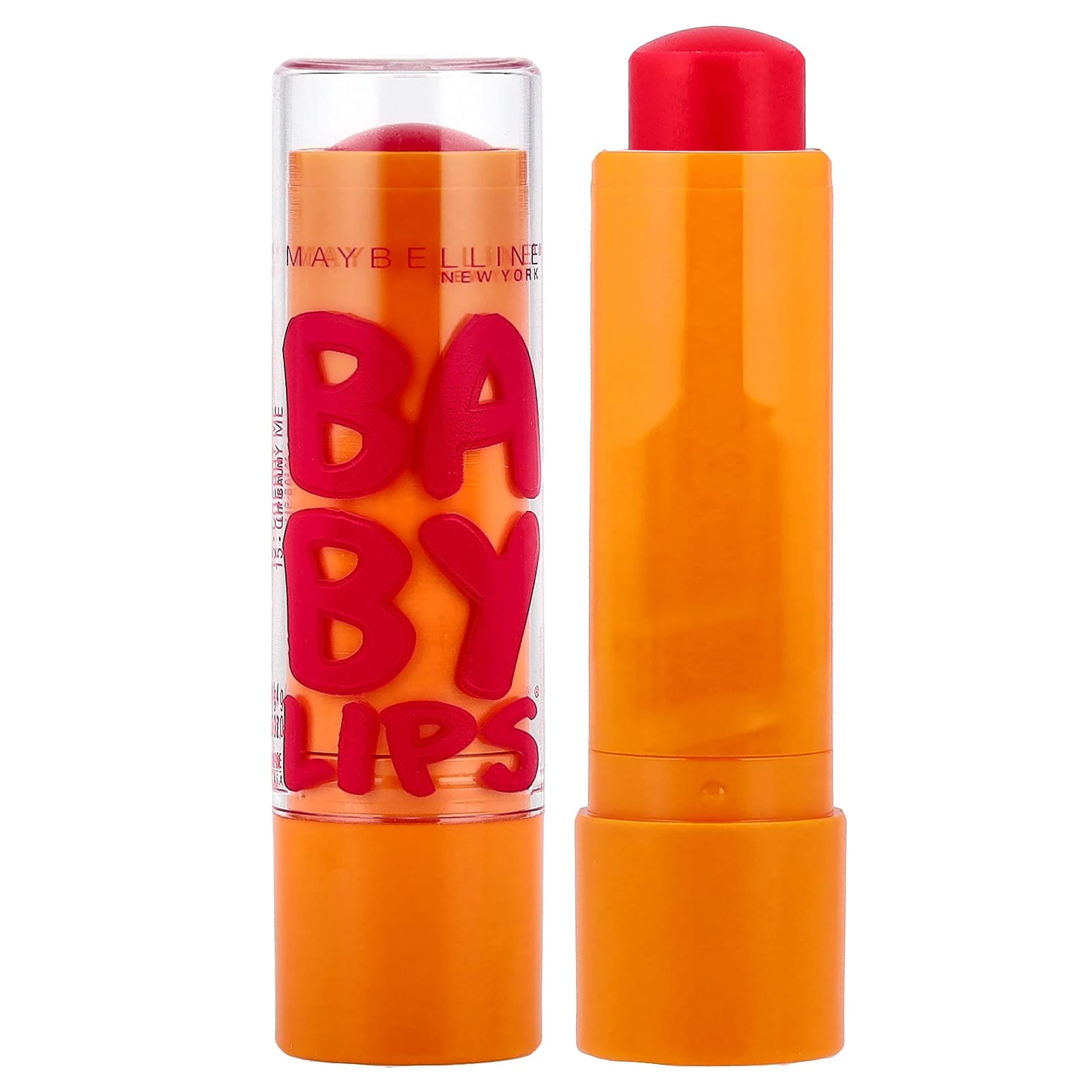 

Baby Lips, Увлажняющий бальзам для губ, Cherry Me, 0,15 унции(4.4G)
