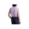 Polo Ralph Lauren Solid Logo Embroidered Slim Fit Crew Neck Short Sleeve T-Shirt Men Tops Purple MNPOTSH1N821201-500