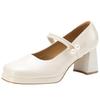 Women's Retro French Style Mary Jane Pumps