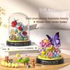 Non-Toxic Insect Immortal Flower Garden Building Blocks Toys With Display Cover Sunflower Mini Bricks Block Toy Kids Children'S Day Gifts
