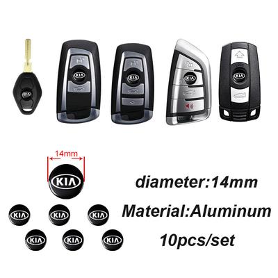 Car Key Emblem Stickers Auto Control Key Logo Car Accessories For Rio Ceed Sportage Cerato Soul Sorento Flip R K2 K3 K5 Soul