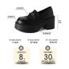 Fashion versatile loafers women's summer new comfortable thick-soled non-slip heightening small leather shoes