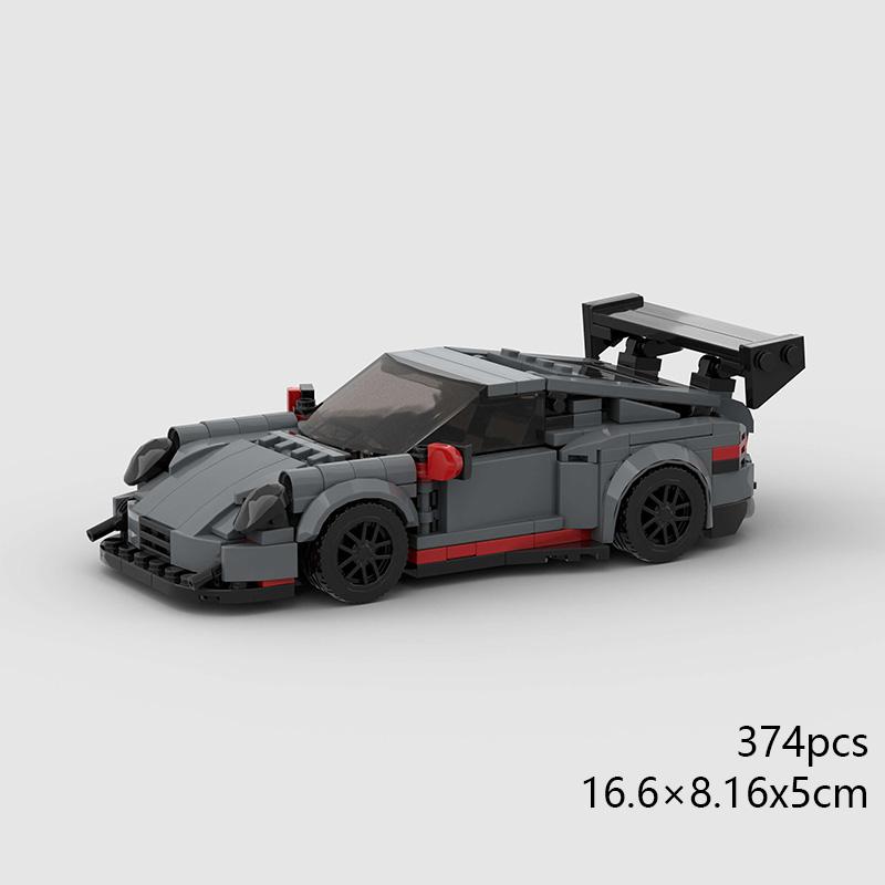City MOC Car Speed Technical Vehicles Pickup Super Racers Rally Sports Racing Bricks Model Building Blocks Toy Christmas Gift