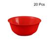 20PCS Heat-Resistant Party Bowl Rice Husks Picnic Bowl Ice Cream Bowl Fruits Bowl  Outdoor