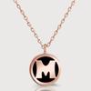 METROCITY JEWELRY Tuberare Rose Silver Necklace A201SN9107RPZ