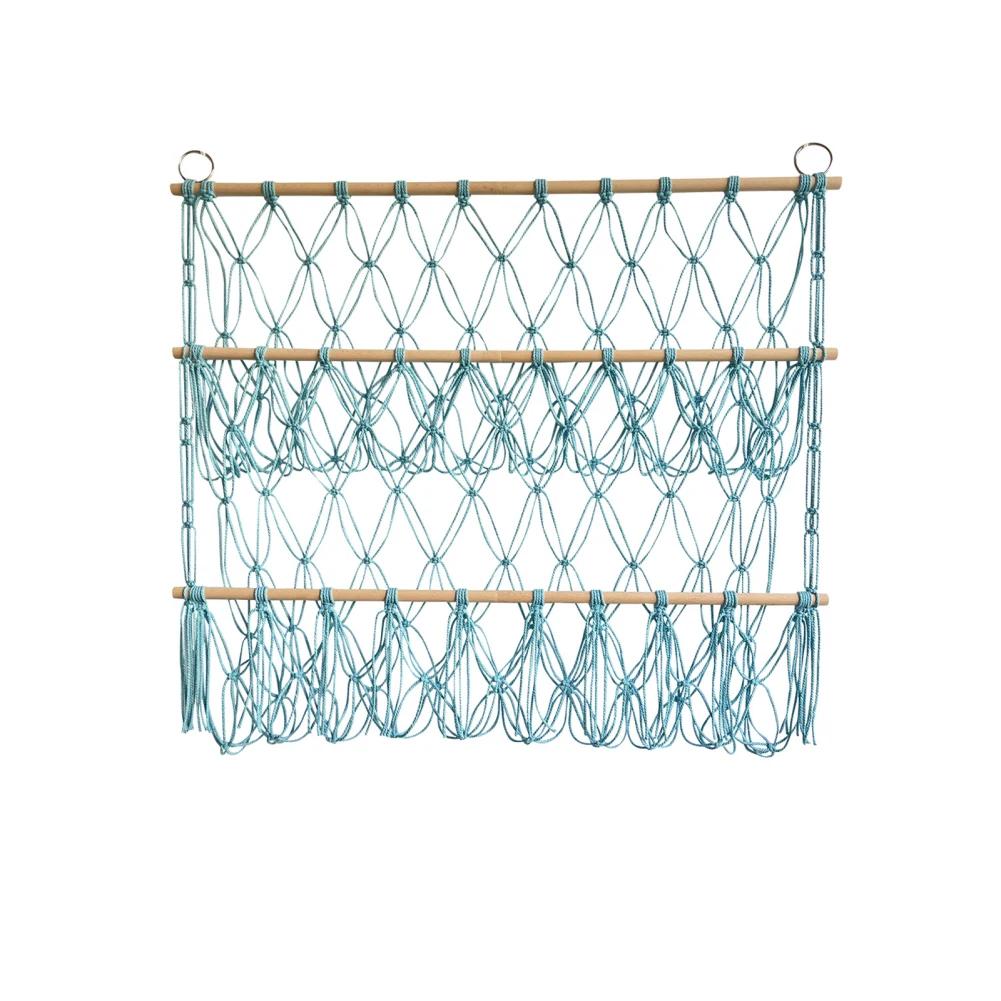 Stuffed Animal Storage Hammock Stuffed Animal Net With Hanging Hooks Hanging Toy Organizer For Children's Room Nursery