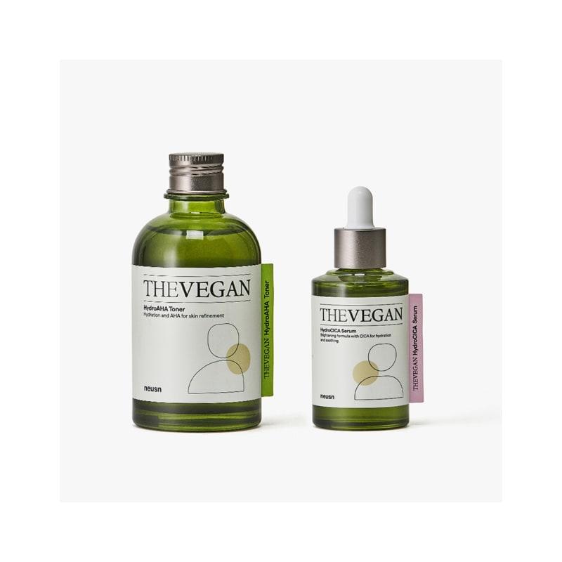 Loose Derma Vegan Hydro AHA Toner 150ml + Cica Serum 50ml