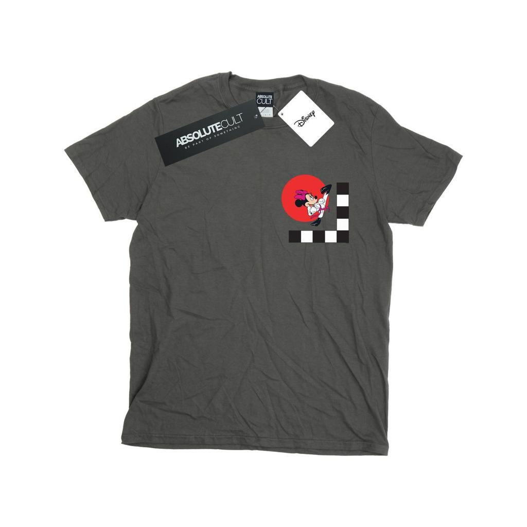 Disney Mens Minnie Mouse Karate Kick T-Shirt