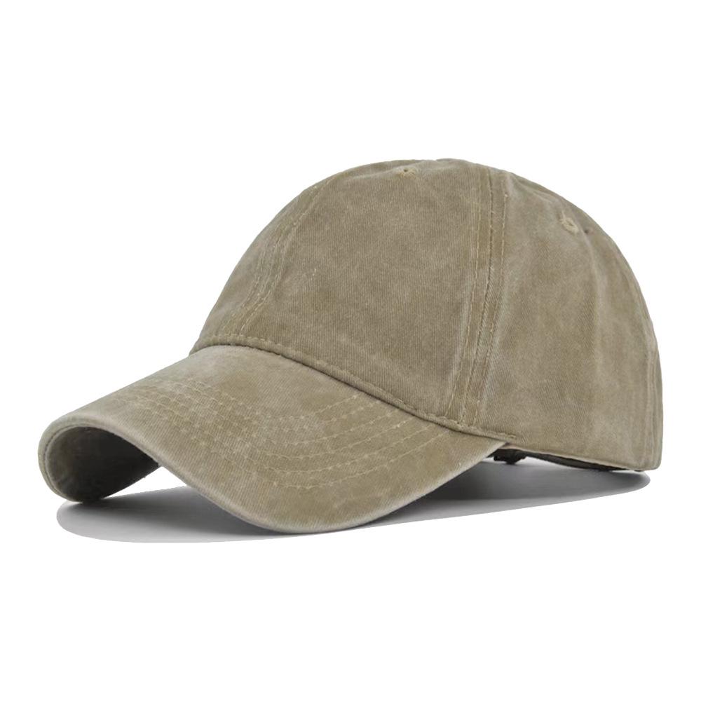 European and American Retro Duckbill All-Cotton Washed Baseball Cap