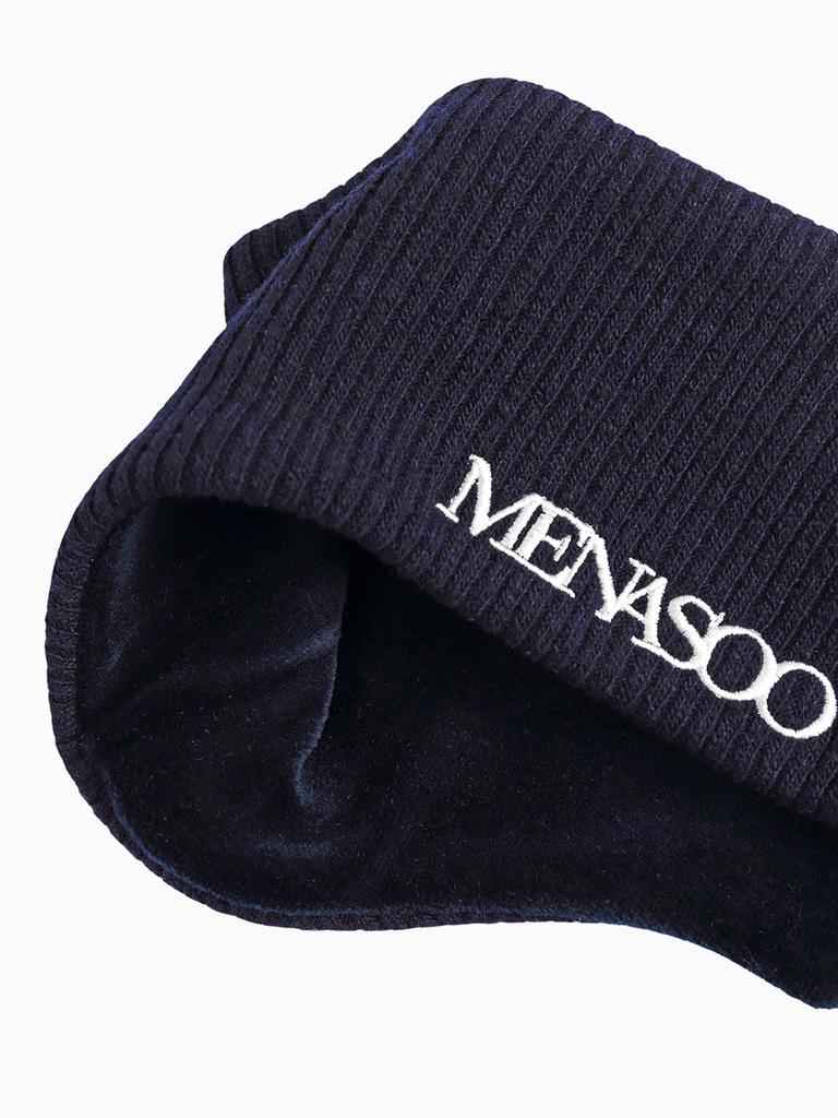 Menasoo Menasoo Reversible Wool Headband_Navy