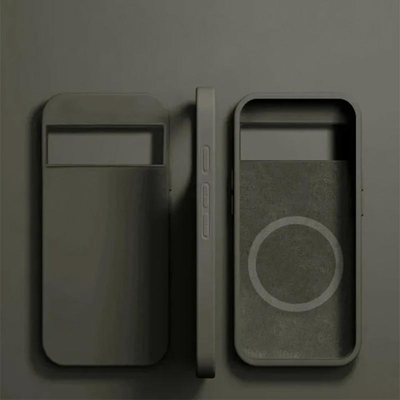 Pentru Magsafe Carcase din Silicon Lichid Pentru Google Pixel 8 7 6 Pro Încărcare Wireless Carcasă Moale Capac Rezistent la Șocuri cu Încărcare Magnetică
