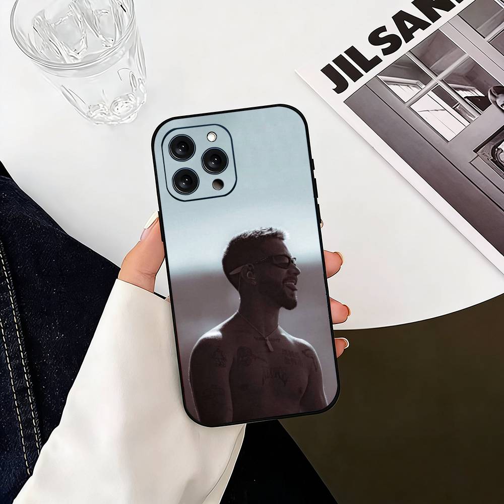 S-Singer M-MORA Phone Case For iPhone 17, 16,15,14,13,12,11 Plus,Pro Max, Others Soft Black Cover