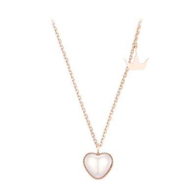 Collier J.ESTINA Mariel Perle Cœur (JJLJNI4BF387SR420)