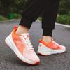 Summer Flying Weaving Long Jump Shock Absorption Campus Sports Students Ultra Light Running Shoes Casual Shoes Large Size