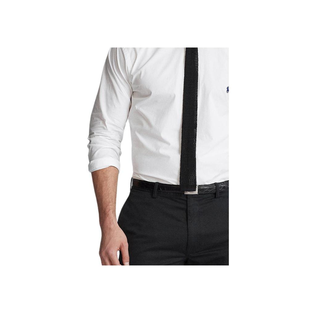 Polo Ralph Lauren Solid Color Long Sleeve Button Down Shirt Men shirts White 710776166-001