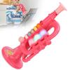 Pink Trumpet Toy Electronic Baby Musical Instrument Children Educational Toy GiftPink
