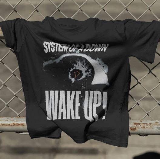 SYSTEM OF A DOWN WAKE UP T SHIRT