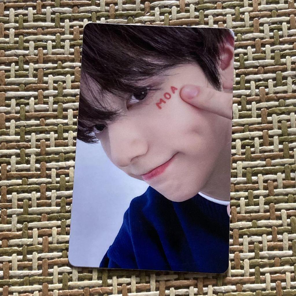 [USED] TXT moazone Soobin Japan concert FC trading card