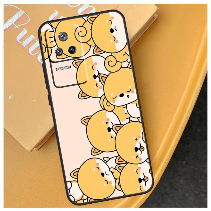 Animal Shiba Inu Funda For Xiaomi 17 Pro Max 14 15 Ultra 13T 14T 15T POCO X7 X5 X6 Pro F5 F6 F7 F8 Ultra Case