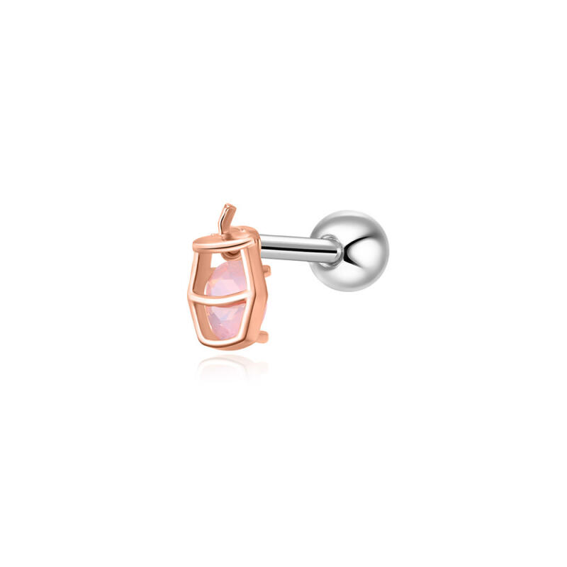 

Strawberry Milk Surgical Piercing rose gold