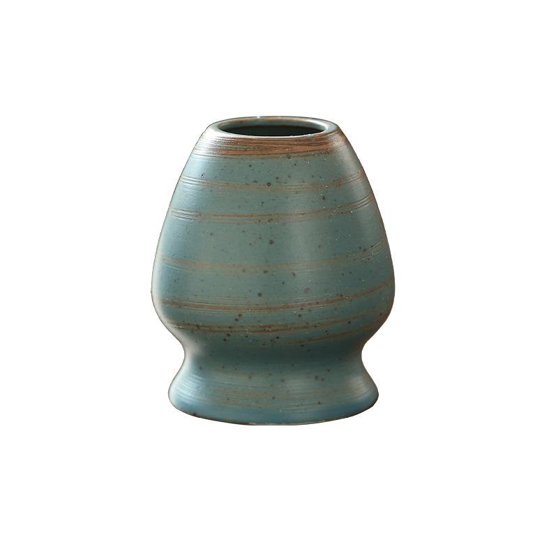 4PCS Japanese Matcha Set Bamboo Whisk Teaspoon Ceramic Bowl Matcha Ceramic Set Tea-making Tools Accessories CJTZ005