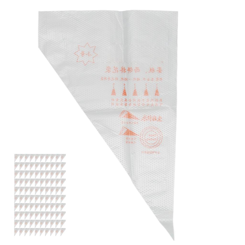 100pcs Disposable Piping Bags Set Multifunctional DIY Lip Glaze Dispensing Tools