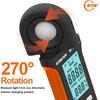 BTMETER Digital Illuminance Meter Light Meter Lumen Tester Brightness Photometer 5000A