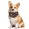 3pack Festives Dog Headscarf Pet Triangles Shape Scarf Holiday Pet Fashion Scarf for Large Breeds