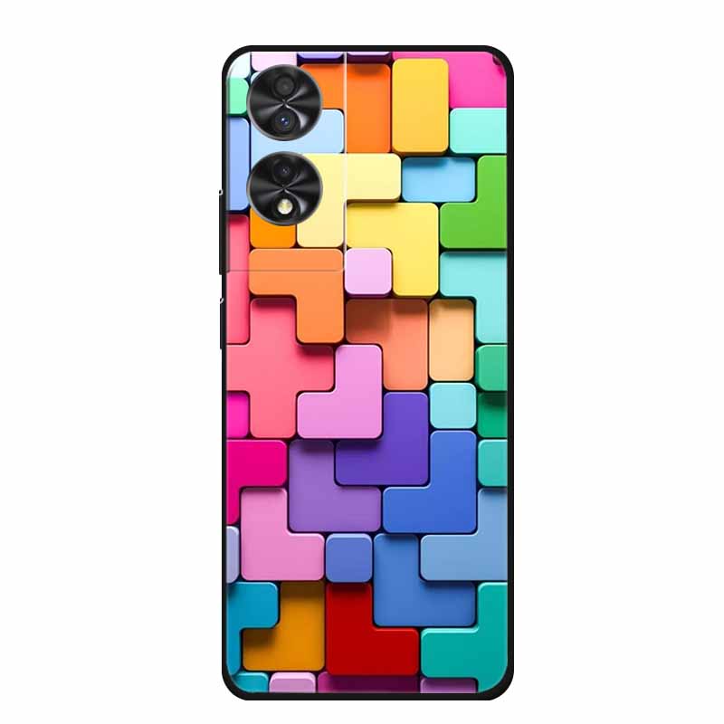 Para TCL 40 NxtPaper 4G Funda Suave TPU Silicona Cubierta de Teléfono Para TCL 50 PRO Nxtpaper Funda TCL40 Nxt Paper Capa Protector Dibujos Animados