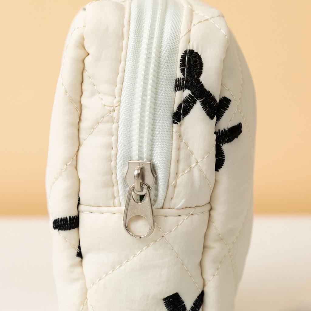 Förvaringspåse för sanitetsbindor med fjärilsknut, bärbar hållare för feminin hygien, tampongorganisatör för resor och daglig användning