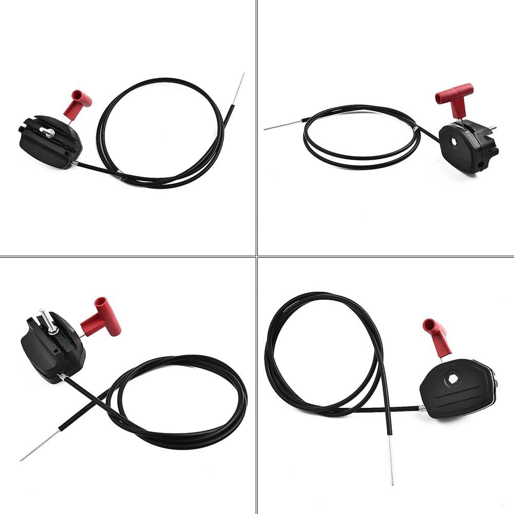 Rasenmäher Gaszug-Steuerkabel & Choke-Hebel-Kit Für Rasenmäher-Teile