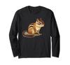 Funny Chipmunk Roden Long Sleeve T-Shirt