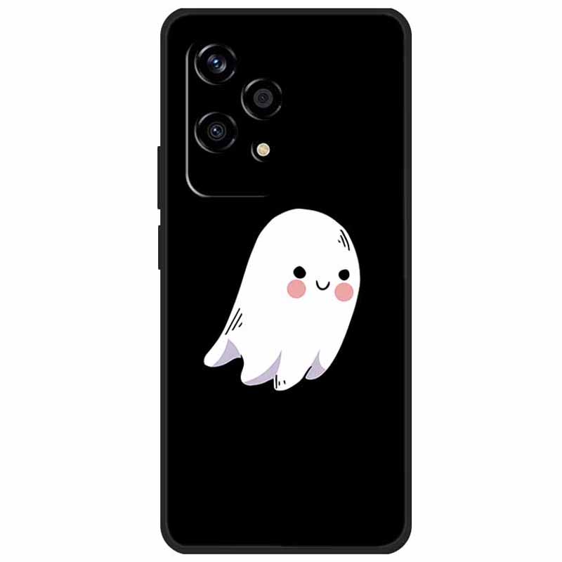 

For Honor 200 Lite Case Anti-Drop Pattern Printed Slim TPU Phone Cover Ghost