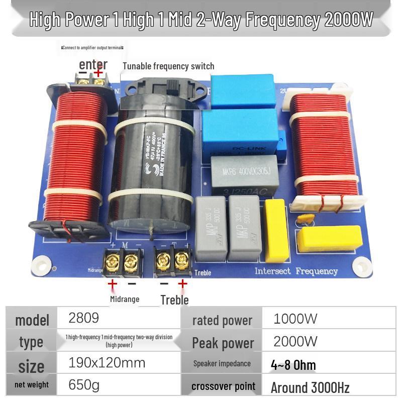 DIY High-Power, No-Weld Speaker Crossover: 2-Way to 5-Way HIFI
