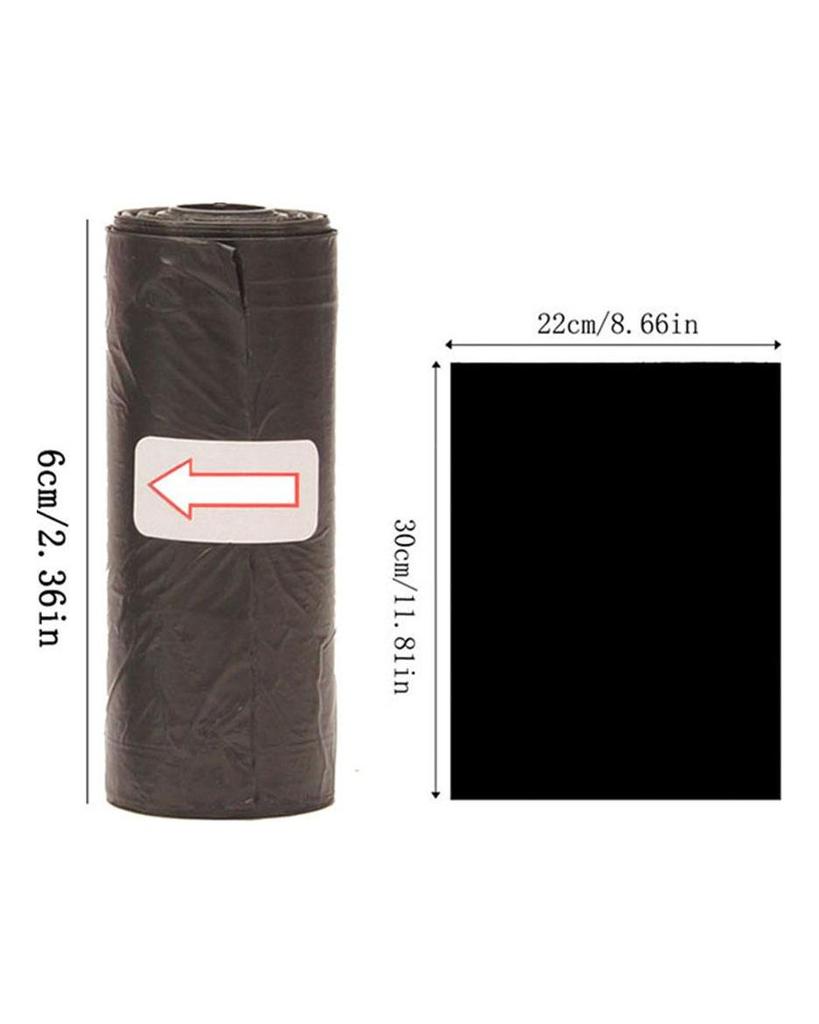 15pcs Dog Poop Bags for Outdoor Pet Dog Cat Waste Bag Puppy Cat Pooper Scooper Bag Small Rolls Cleaning Bags Pets Supplies