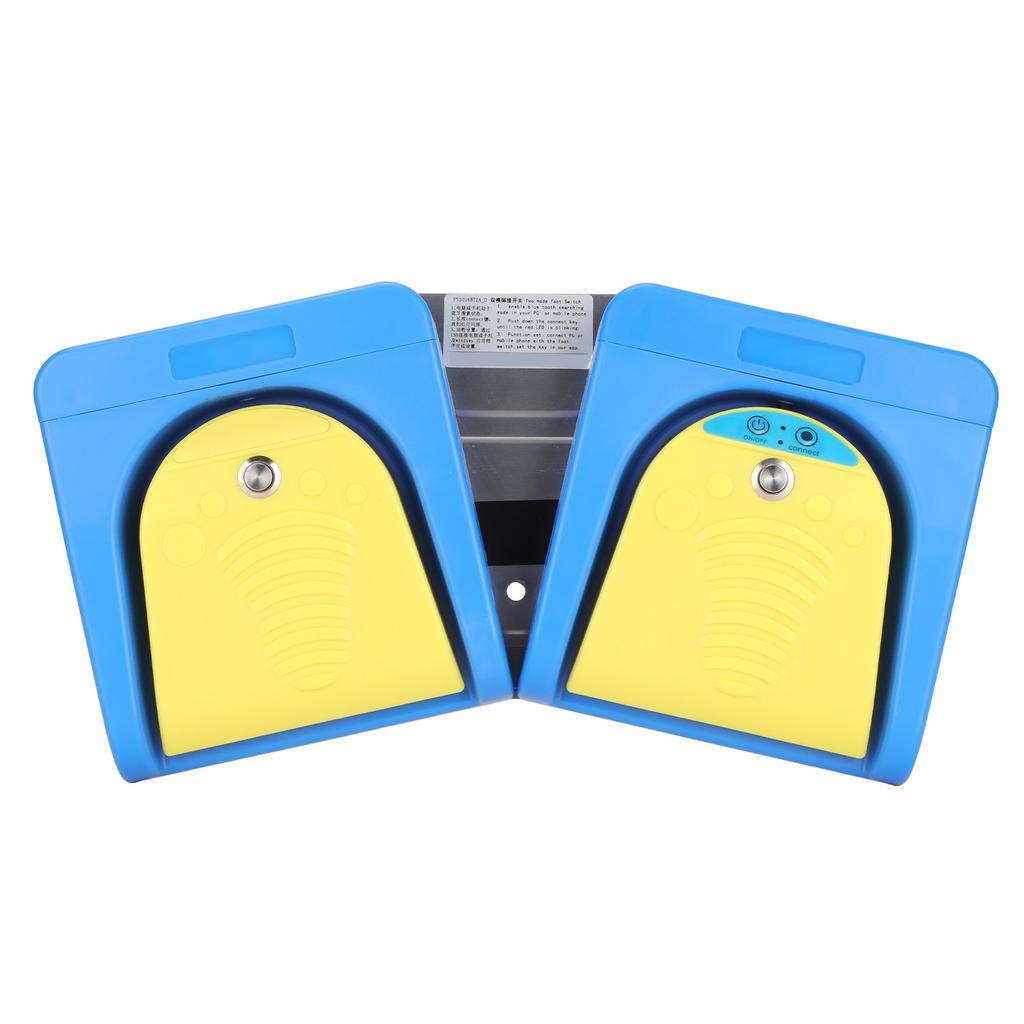 USB Foot Pedal 2 Position 4 Keys Double Switch Dual Mode Connection Programmable Computer Keyboard for Instrument