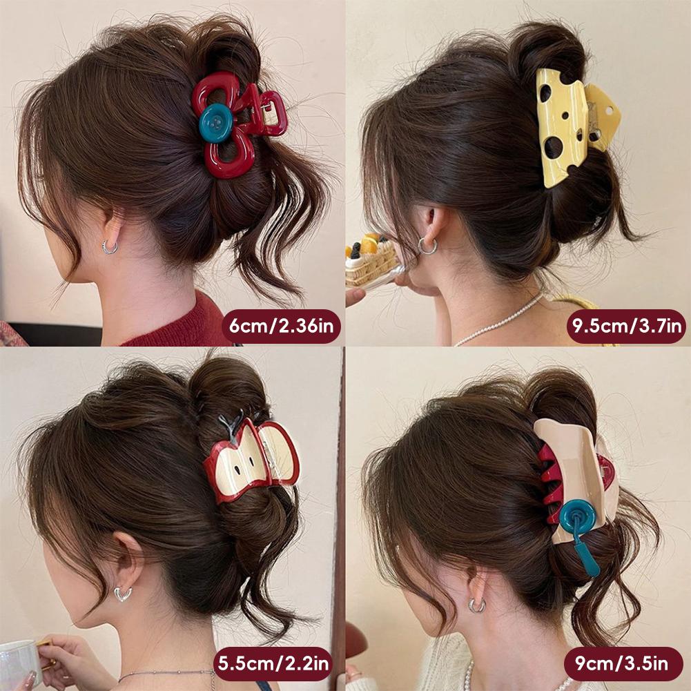 Modische Vielseitige Unregelmäßige Haarnadel Haarspange Mehrförmig Lustig Niedlich Haarspange Kopfschmuck Haarschmuck für Frauen