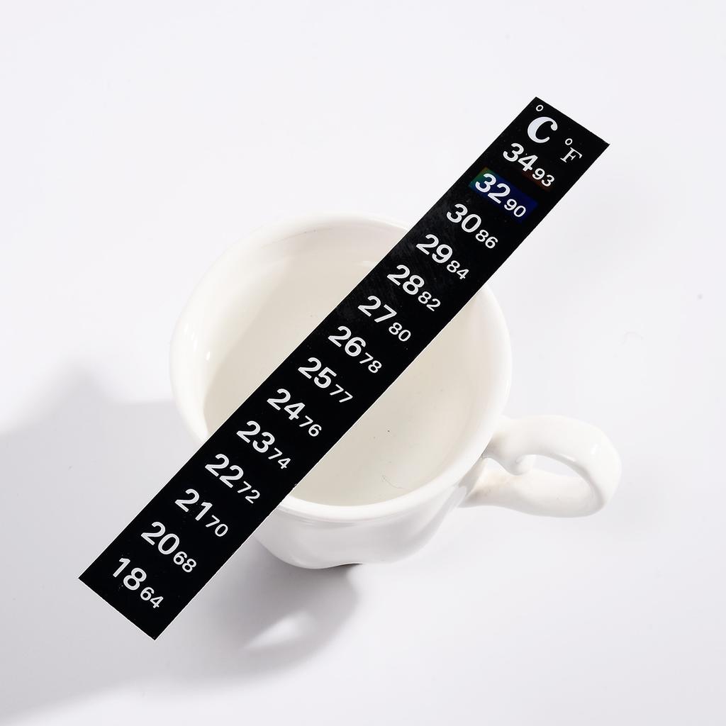 5pcs Stick-on Digital Aquarium Fish Tank Fridge Thermometer Sticker Measurement Stickers Temperature Control Tools Products