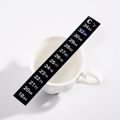 5pcs Stick-on Digital Aquarium Fish Tank Fridge Thermometer Sticker Measurement Stickers Temperature Control Tools Products