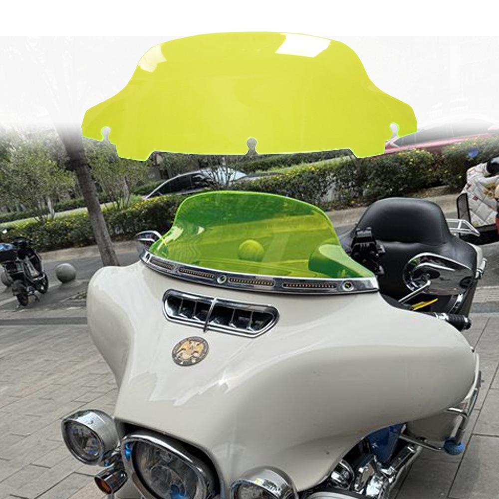 4-inch Windshield for Harley 14-23 Road Glide, 7mm PC, Multiple Colors